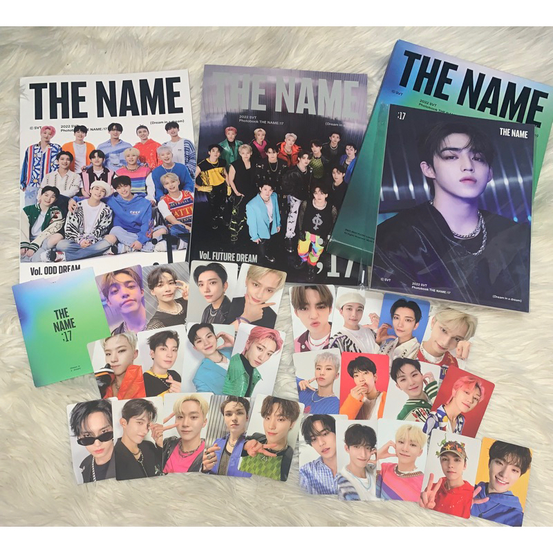 READY STOCK THE NAME 17 SEVENTEEN ODD FUTURE DREAM SCOUPS JEONGHAN JOSHUA JUN HOSHI WONWOO WOOZI THE