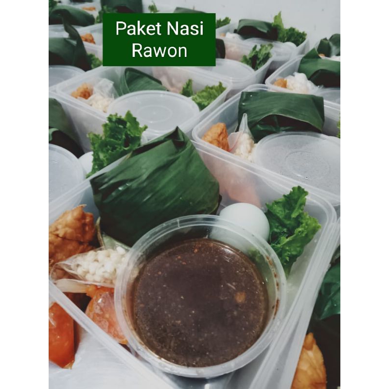 

paket nasi box daging