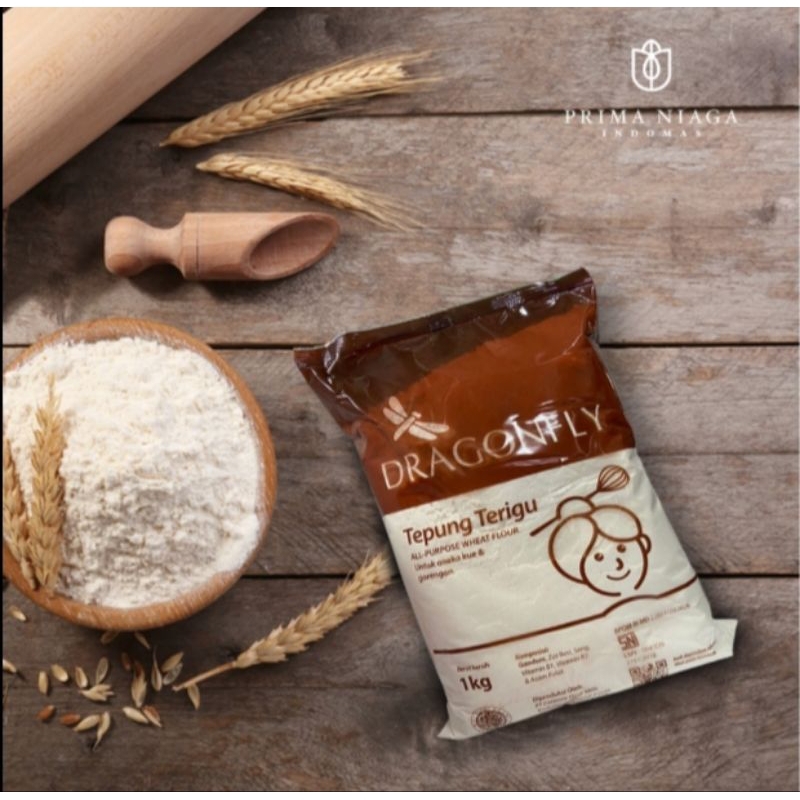 

Terigu Kemasan DragonFly 1kg