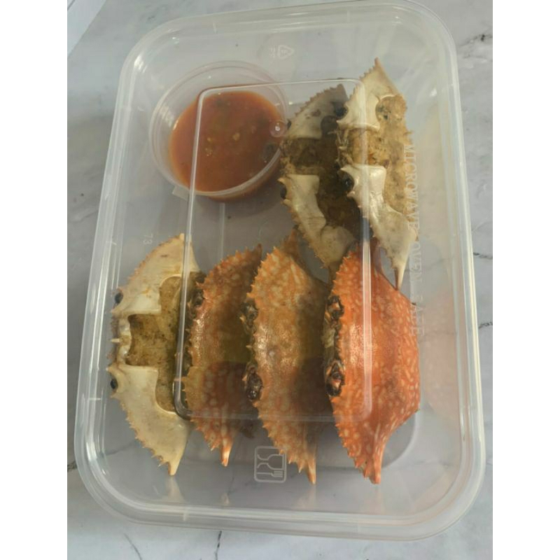 Ketam Isi Daging Dan Telur Rajungan | Kepiting Buncit MIX- Ketam Buncit