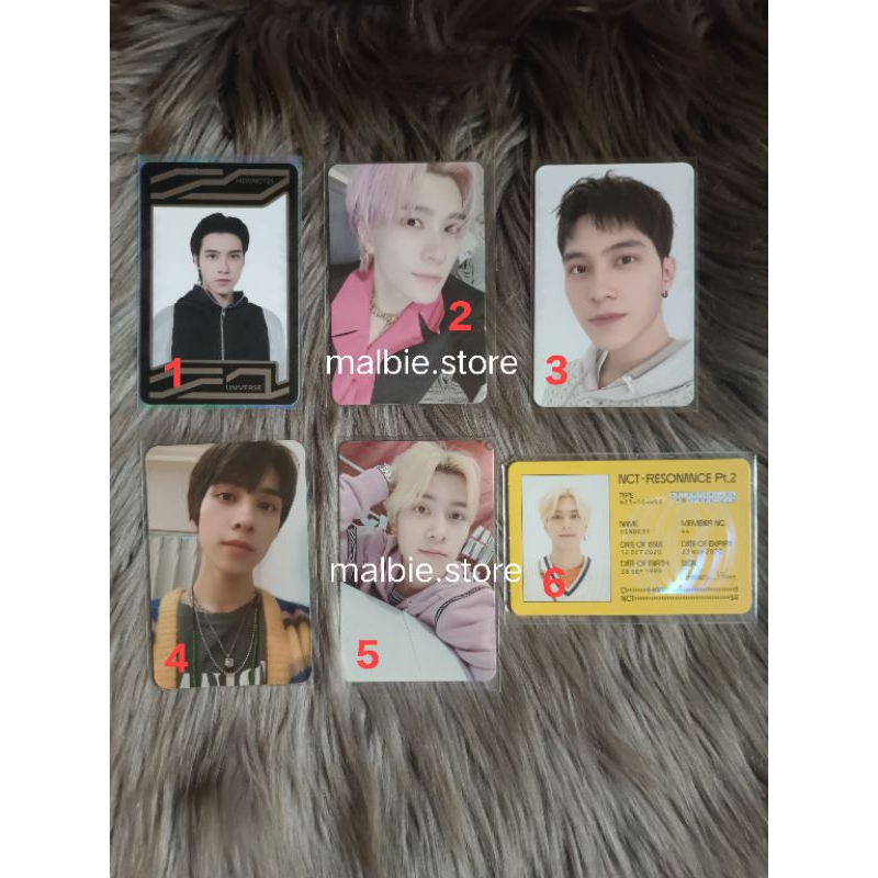 [READY] WAYV PHOTOCARD HENDERY PHOTOCARD HENDERY PC ID CARD FS FANSIGN PHOTOCARD HENDERY UC BENE OWH
