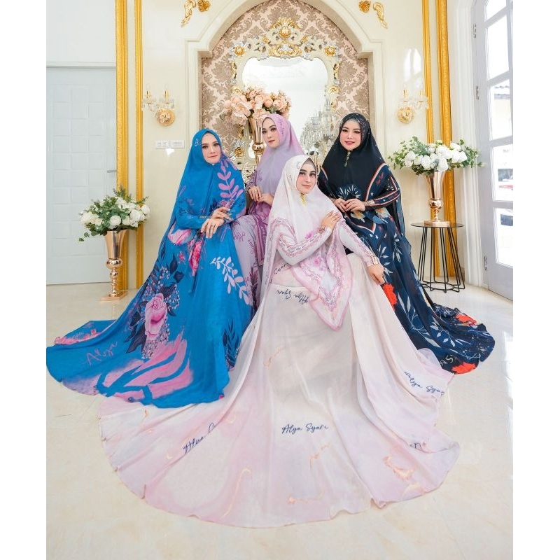 GAMIS SYARI MEWAH / ADREENA BY ALYA SYARI / GAMIS SYARI PREMIUM / GAMIS WANITA TERBARU
