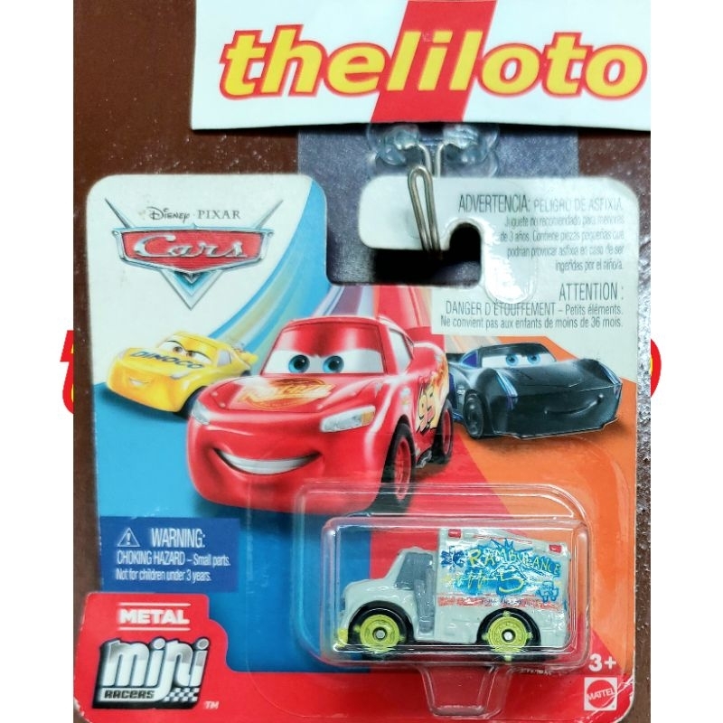 MINI RACERS DISNEY PIXAR CARS DR. DAMAGE