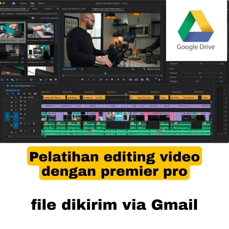 PELATIHAN EDITING VIDEO PREMIER PRO BELAJAR EDITING VIDEO KURSUS MEMBUAT VIDEO EDITING YANG ELEGANT DAN PROFESIONAL