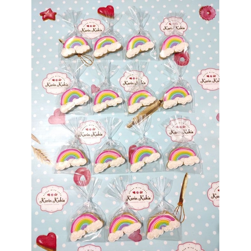 

KUKIS HIAS, KUKIS KARAKTER SATUAN TEMA RAINBOW (minimal order 10 pcs)