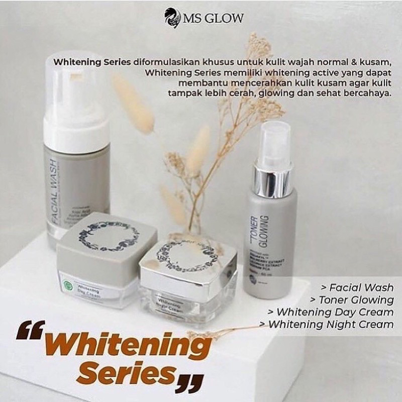 MS GLOW PAKET WHITENING / PAKET WHITENING MS GLOW
