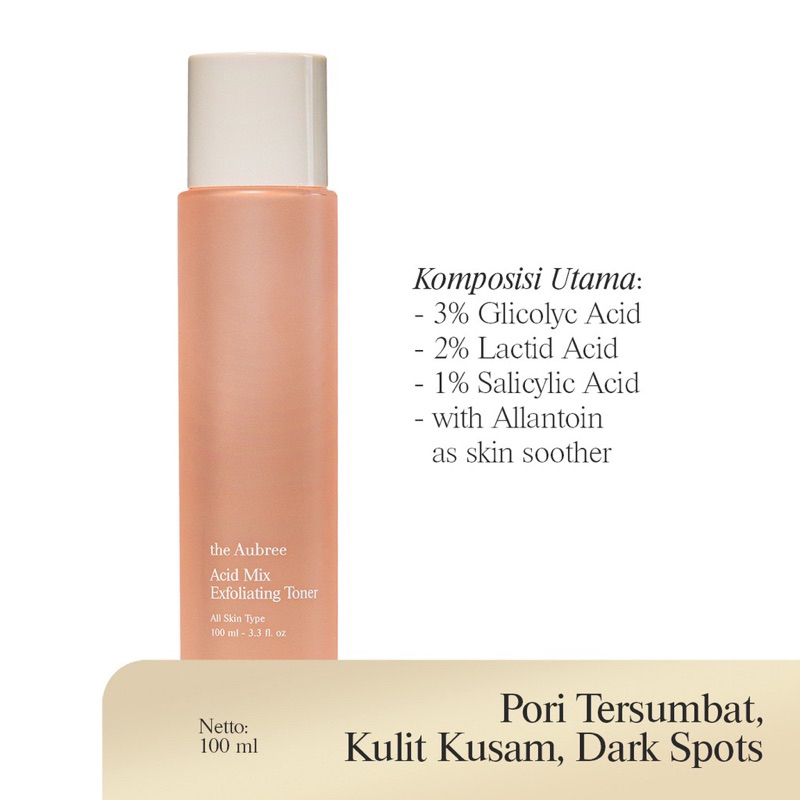 The Aubree Acid Mix Exfoliating Toner