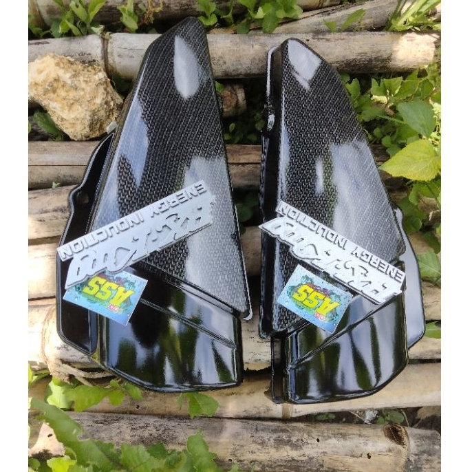 Tepong Carbon RX King - Ttutup Kaki RX King - Cover Box RX King##549