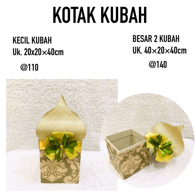 

KOTAK KUBAH 1 KECIL 2023 - LEBARAN 2023