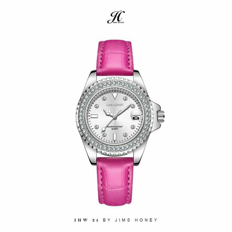 Jam Tangan Wanita Kode 21 Jims Honey  (JHW 21) Free box exclusive dan free baterai