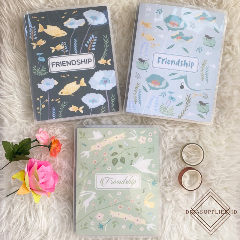 

Map Binder Note Joyko Friendship Ukuran A5 Isi Ulang Loose Leaf