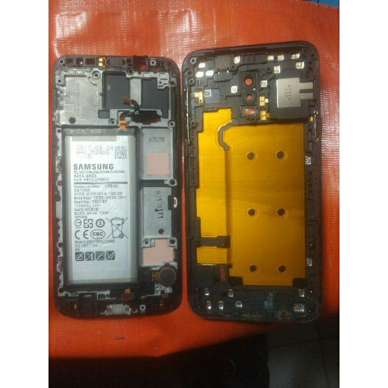 PERANGKAT FULL BEKAS SAMSUNG J7 PLUS C710/c700 tidak ada simtray