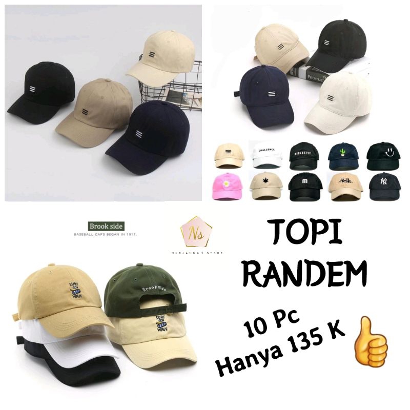 TOPI BASEBALL RANDEM UNISEX