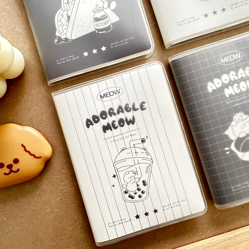 

Adorable Meow Mini Notebook (LULUNIA)