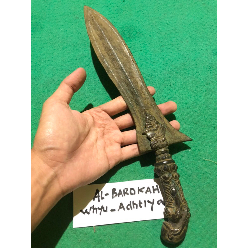 Keris Bethok Semar Wenget Perunggu Temuan