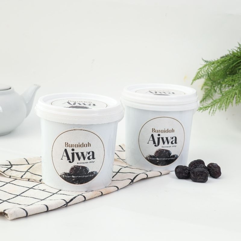 

Kurma Ajwa Medium ember 800gr Manis
