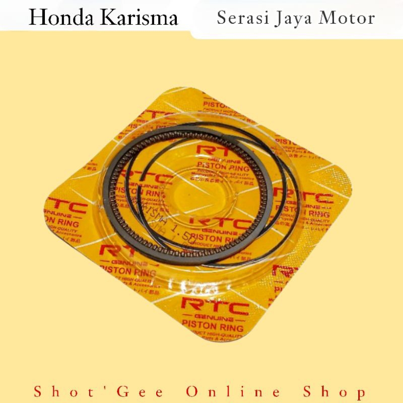 RING SEHER RING PISTON KARISMA X - KARISMA D - SUPRA X 125