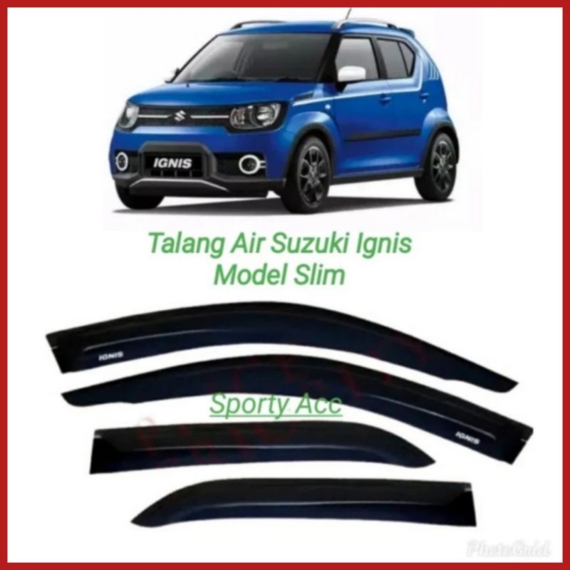 Talang Air Mobil Ignis Model Slim