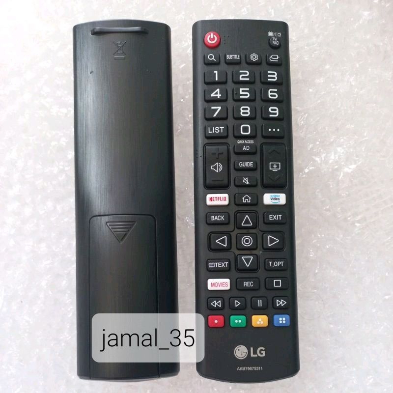 REMOTE REMOT TV LG LCD LED SMART TV NETFLIX AMAZON AKB SERIES ORIGINAL ASLI