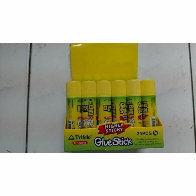 

[PCS] GLUE STICK 9 GRAM TRIFELO / LEM STICK 9 GRAM / LEM KERTAS