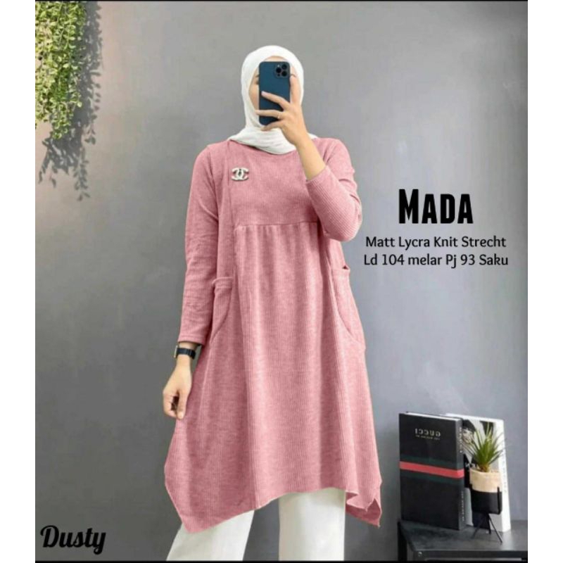 MADA /MADLY TUNIK WANITA TERBARU