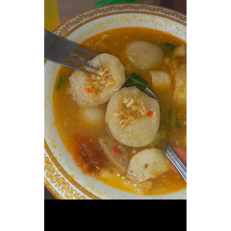 

baso aci besar isi ayam suwir