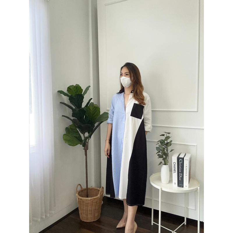 Anzel Mix Dress [PREMIUM]