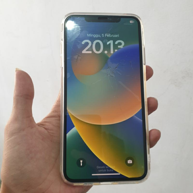 iphone xs max 256gb minus retak