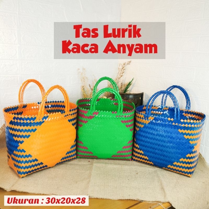 TAS LURIK KACA ANYAMAN