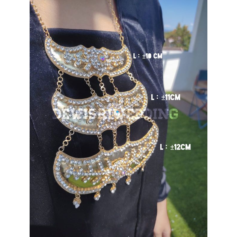Kalung susun tiga 1bj