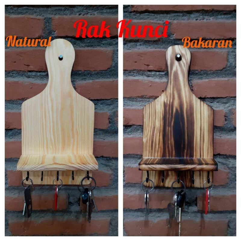 Tempat Gantungan Kunci  TALENAN / Rak kayu Serbaguna / Key Holder