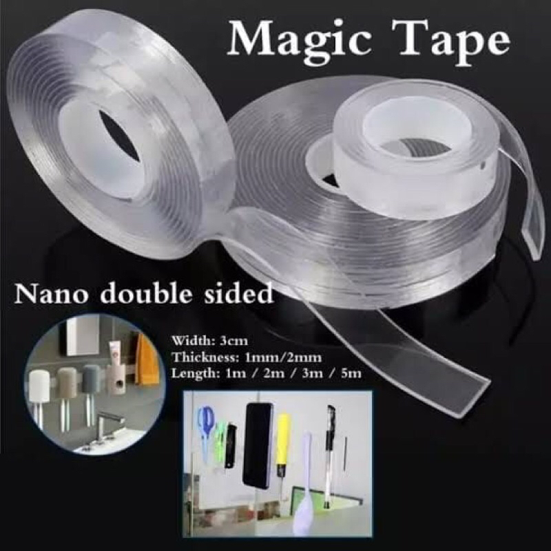 Double Tape Bening/ Isolasi Bening