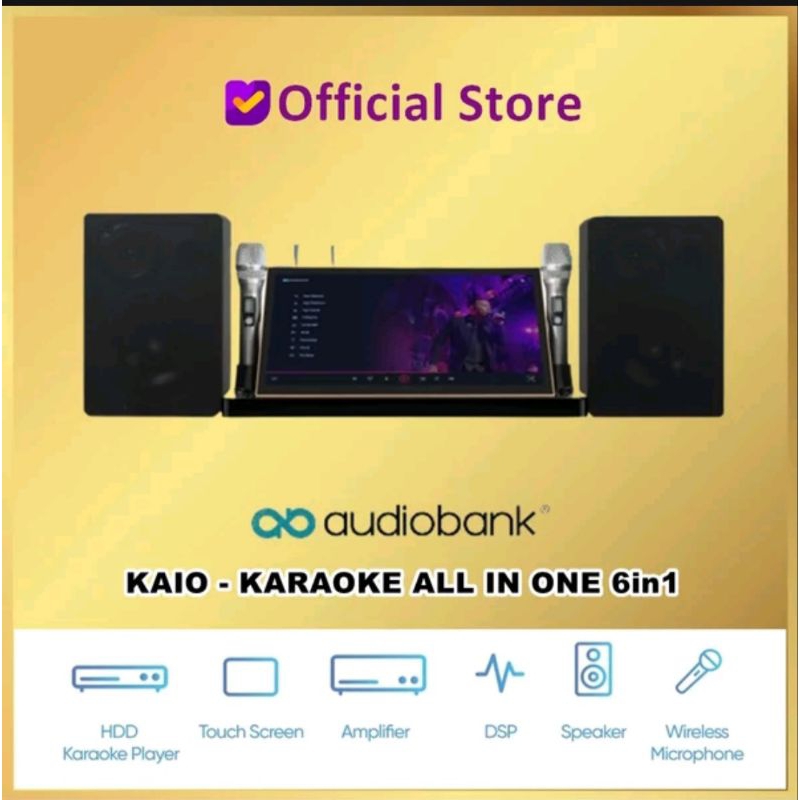 Audiobank KAIO All in one karaoke profesional system audio bank KAIO original