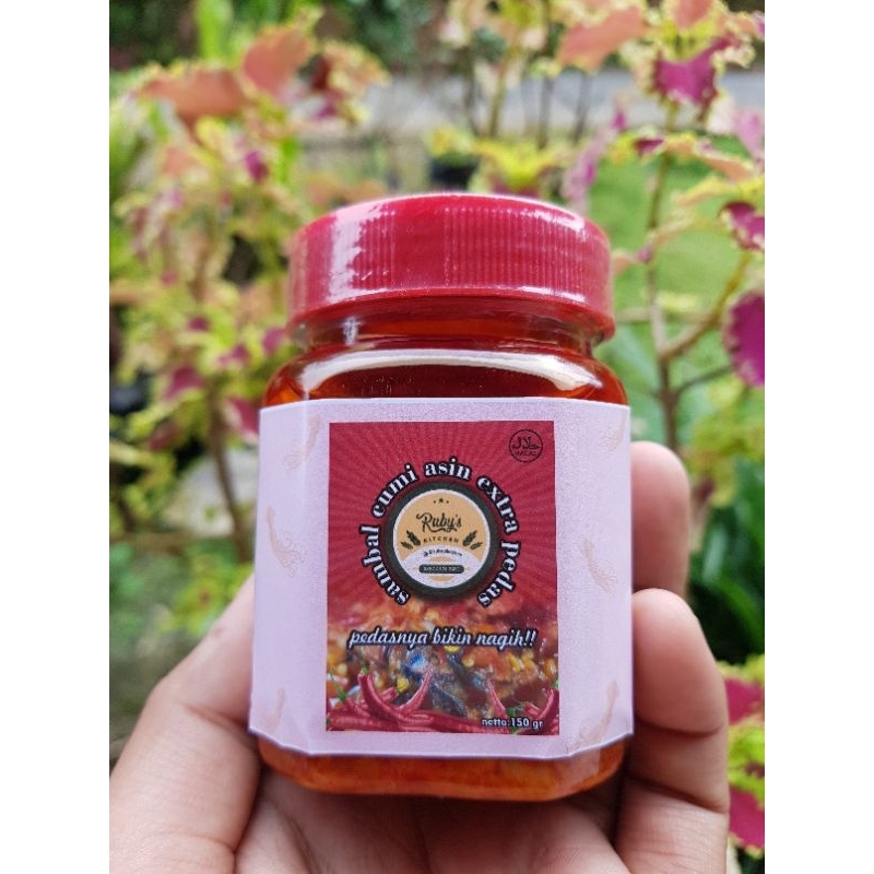 

Sambal Cumi Asin Extra Pedas