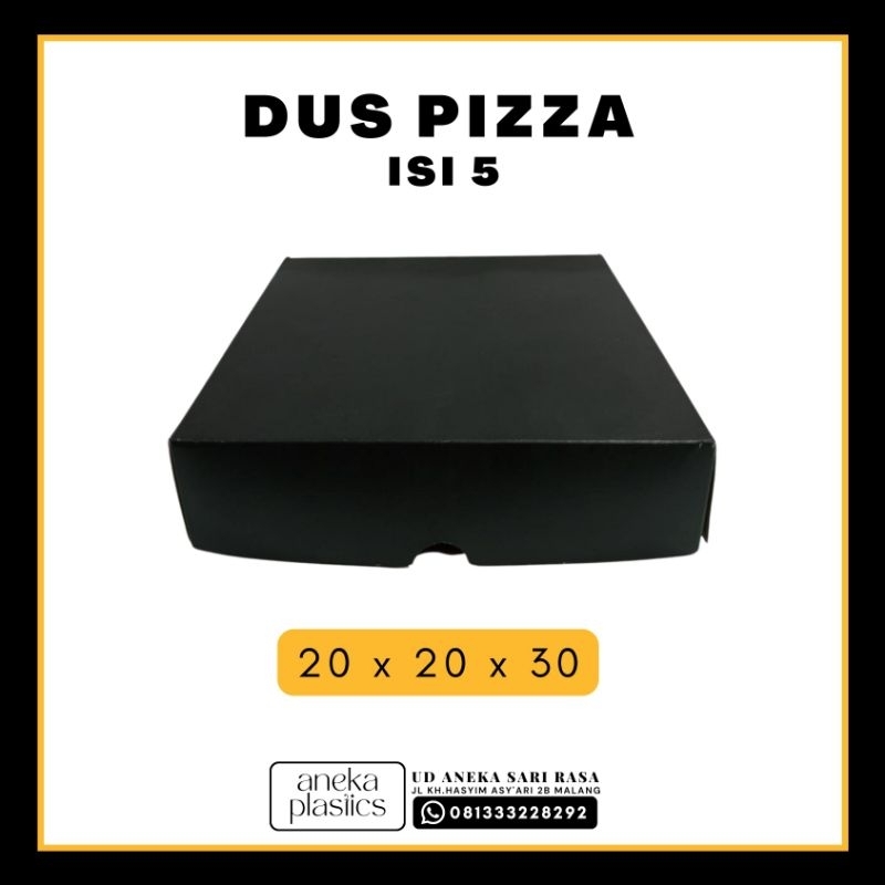 

dus pizza full hitam