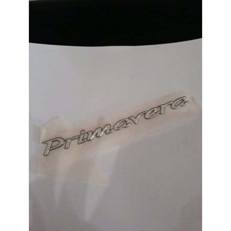 Sparepart Vespa emblem sticker Primavera Original