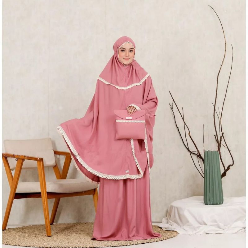 MUKENA HARIAN LEBARAN KATUN RAYON ADEM