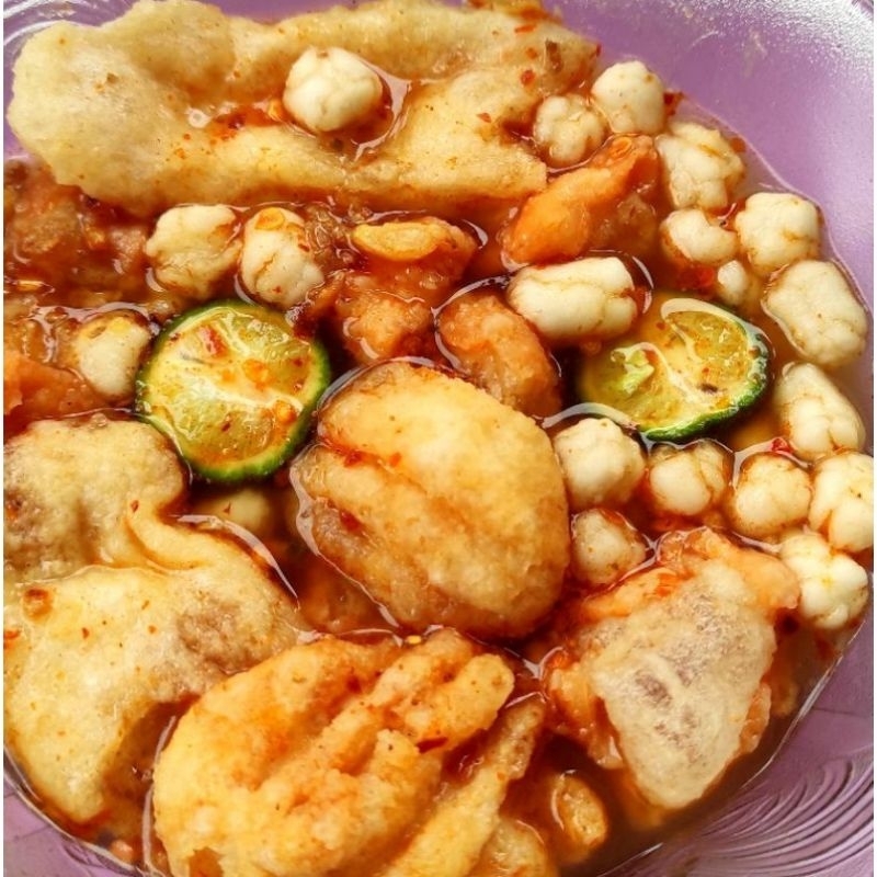 

2Xbtygneal Sakha Snack ) Cuanki 10 Pcs/10 Pcs Cuanki Paket Hemat/Cuanki