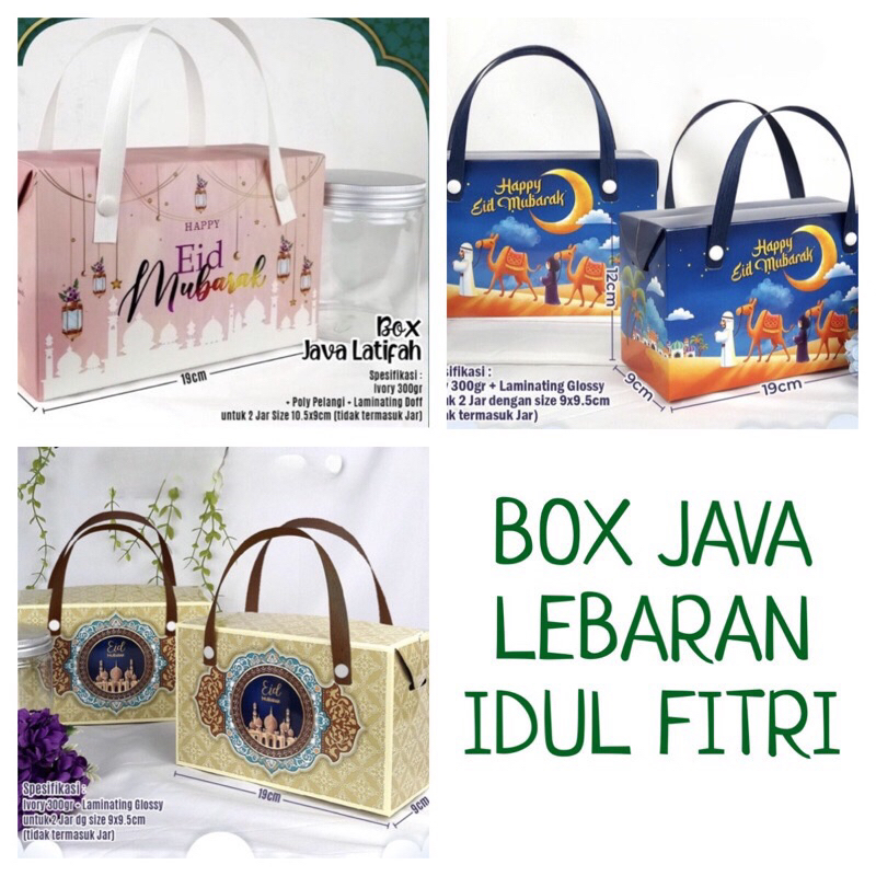 BOX KARDUS DUS TOPLES CNY LEBARAN JAVA LUCKY CAT TALI