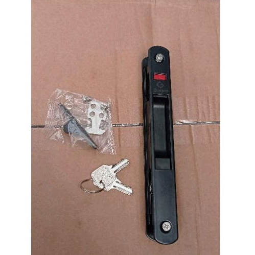 Kunci Pintu Sliding Almunium Glatino A7 / Handle Pintu Sliding Almunium / Almunium Lock