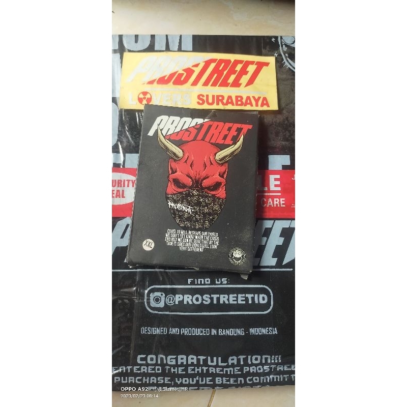 MASK PROSTREET BLOOD FLOWER V1 (NEW)