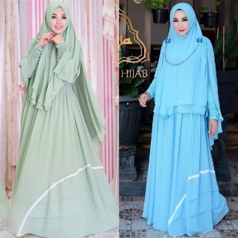 Ulya Dress Gamis Syari Baju Muslim