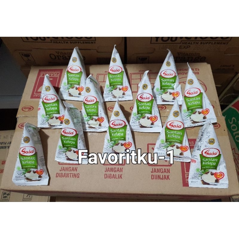 

SASA Santan Kelapa Cair Asli Coconut Cream 65 ml.