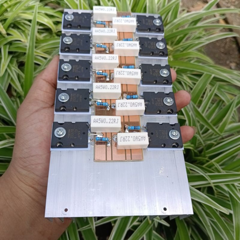 Rangkaian TR final toshiba 5 set tanpa driver