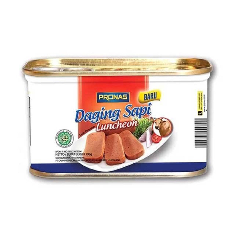 

Pronas Daging Sapi Luncheon (198g)