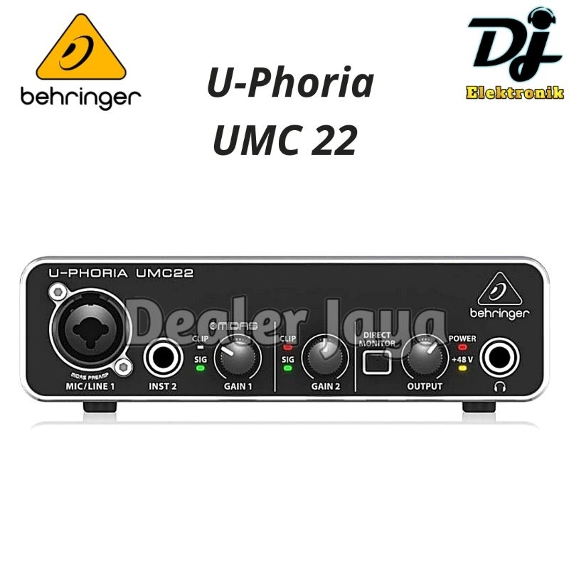 BEHRINGER _ UMC 22 / UMC22 - Soundcard (Podcast)