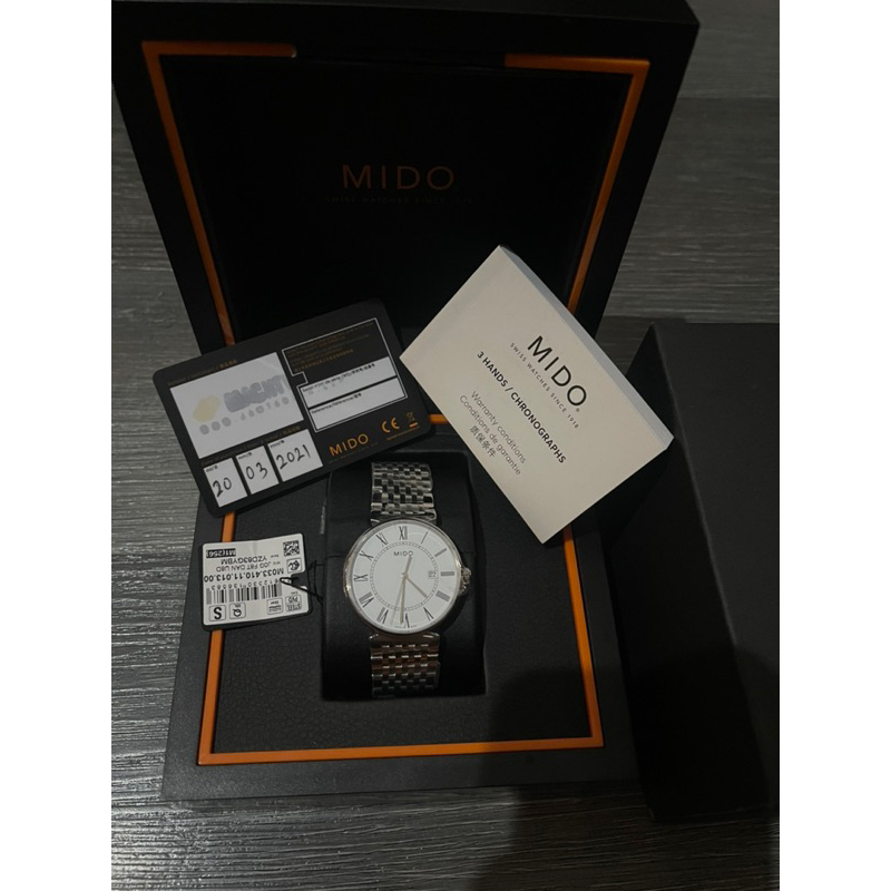 Jam Tangan Mido. Harga asli 5 Jutaan. Belum pernah dipakai dulu dapet Kado