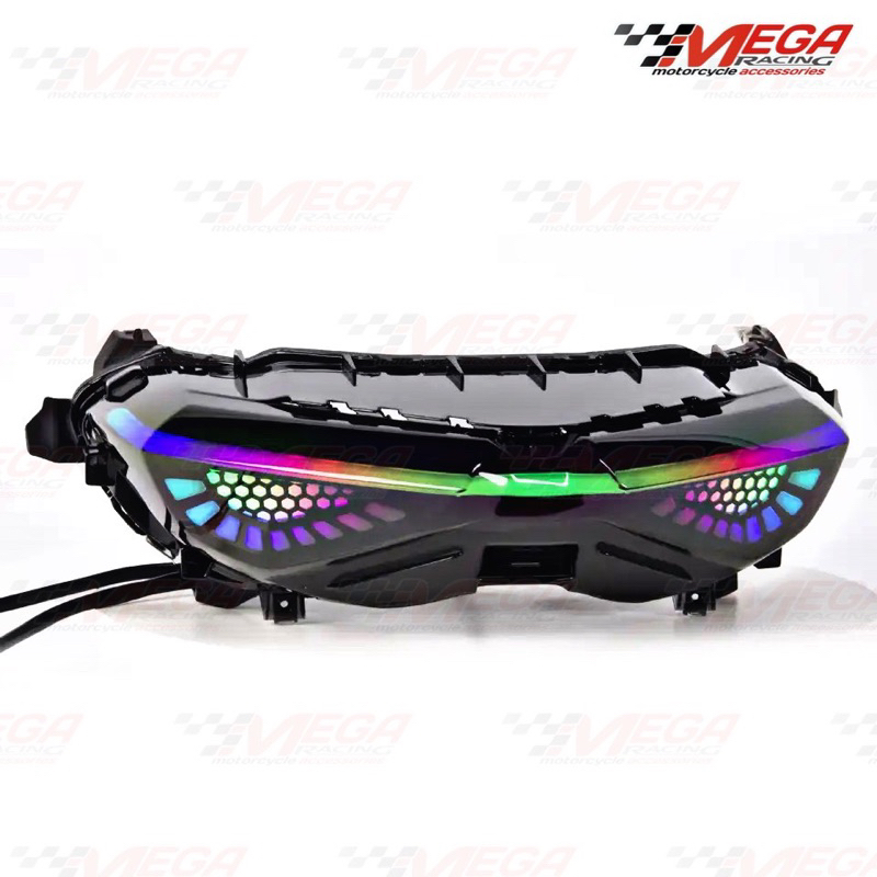 Lampu Nmax New Cks Stoplamp Yamaha Nmax New Multicolor RGB Lampu Stop 14 Mode Rgb Aplikasi Hp Best Quality