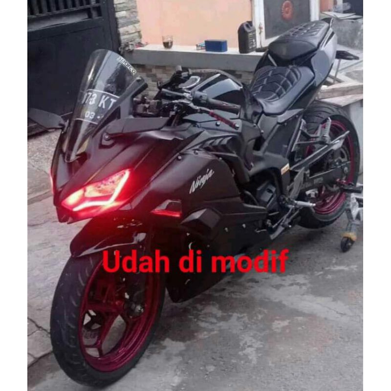 full fairing ZX25R Vixion new NVL/NVA Byson karbu