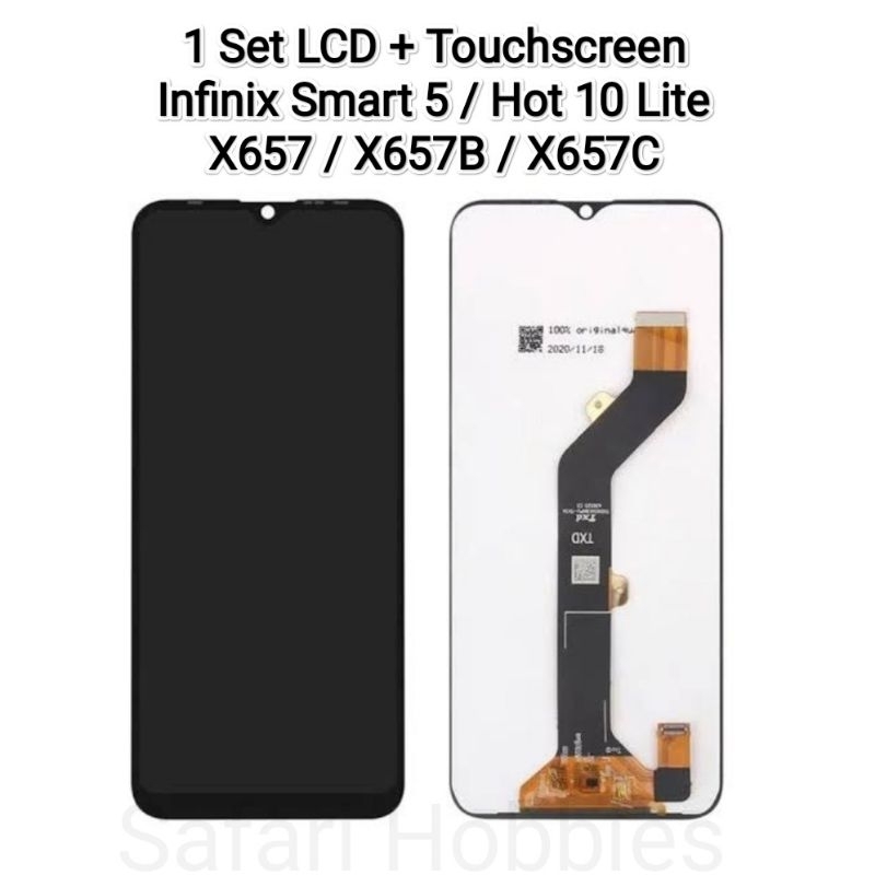 1 Set LCD+TS Infinix Smart 5 / Hot 10 Lite / X657 / X657B / X657C